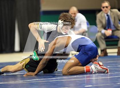 Thumbnail 1 in NCHSAA State 4A Wrestling Championships (Finals) photogallery.