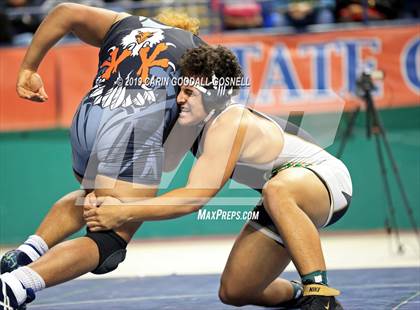 Thumbnail 3 in NCHSAA State 4A Wrestling Championships (Finals) photogallery.