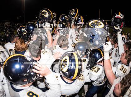 Thumbnail 2 in DeWitt @ East Lansing  (MHSAA D3 First Round Playoff) photogallery.