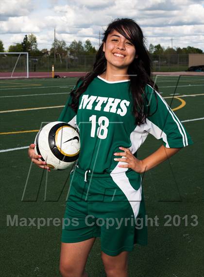 Thumbnail 2 in Monterey Trail Junior Varsity Girls Soccer Team and Individual Photos photogallery.