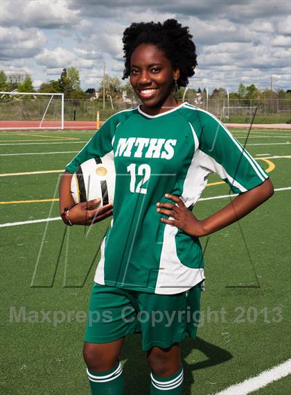 Thumbnail 2 in Monterey Trail Junior Varsity Girls Soccer Team and Individual Photos photogallery.