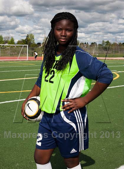 Thumbnail 1 in Monterey Trail Junior Varsity Girls Soccer Team and Individual Photos photogallery.