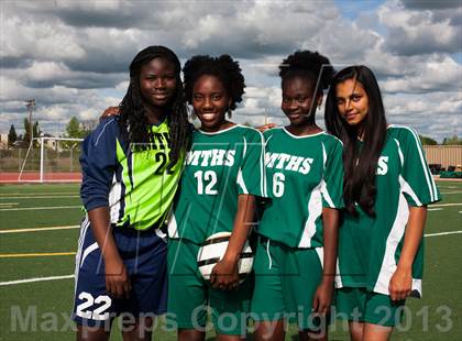 Thumbnail 2 in Monterey Trail Junior Varsity Girls Soccer Team and Individual Photos photogallery.