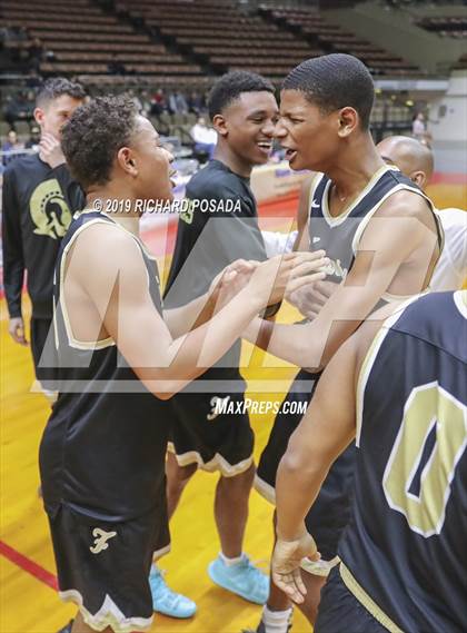 Thumbnail 2 in Bakersfield Christian vs. Foothill (CIF CS D IV Final) photogallery.