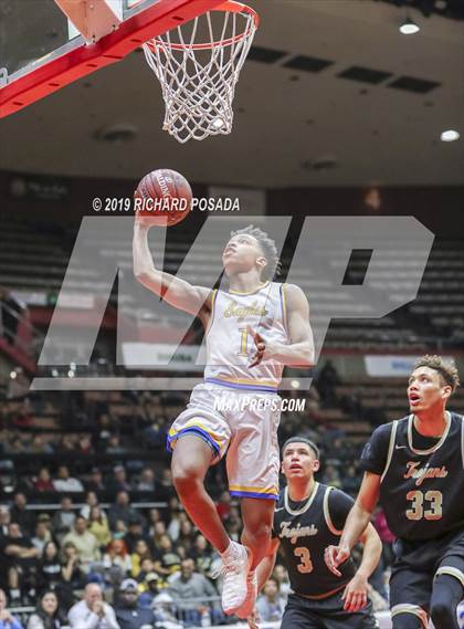 Thumbnail 3 in Bakersfield Christian vs. Foothill (CIF CS D IV Final) photogallery.