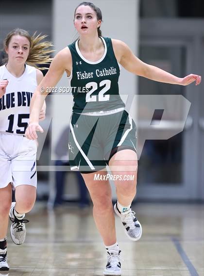 Thumbnail 1 in Fisher Catholic vs. Danville (OHSAA D4 District Final) photogallery.