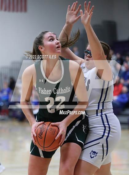 Thumbnail 2 in Fisher Catholic vs. Danville (OHSAA D4 District Final) photogallery.