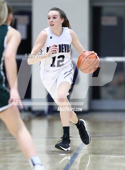 Thumbnail 2 in Fisher Catholic vs. Danville (OHSAA D4 District Final) photogallery.
