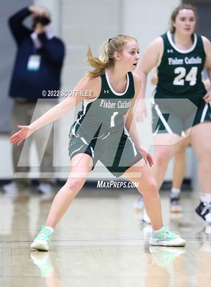 Thumbnail 1 in Fisher Catholic vs. Danville (OHSAA D4 District Final) photogallery.
