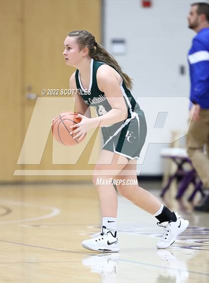 Thumbnail 3 in Fisher Catholic vs. Danville (OHSAA D4 District Final) photogallery.