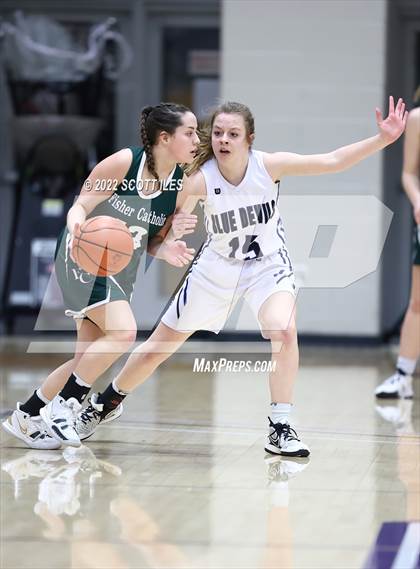 Thumbnail 1 in Fisher Catholic vs. Danville (OHSAA D4 District Final) photogallery.