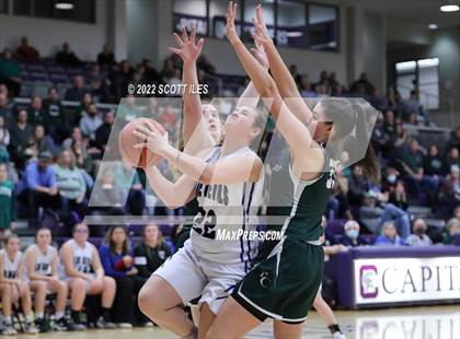 Thumbnail 2 in Fisher Catholic vs. Danville (OHSAA D4 District Final) photogallery.