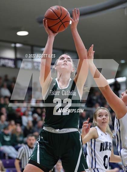 Thumbnail 3 in Fisher Catholic vs. Danville (OHSAA D4 District Final) photogallery.