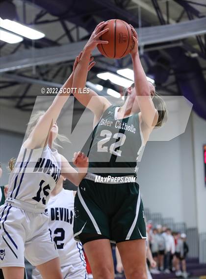 Thumbnail 1 in Fisher Catholic vs. Danville (OHSAA D4 District Final) photogallery.