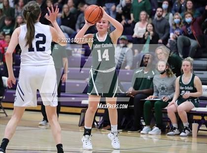 Thumbnail 1 in Fisher Catholic vs. Danville (OHSAA D4 District Final) photogallery.