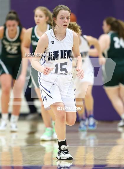 Thumbnail 2 in Fisher Catholic vs. Danville (OHSAA D4 District Final) photogallery.