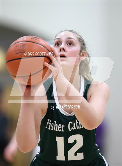 Thumbnail 3 in Fisher Catholic vs. Danville (OHSAA D4 District Final) photogallery.