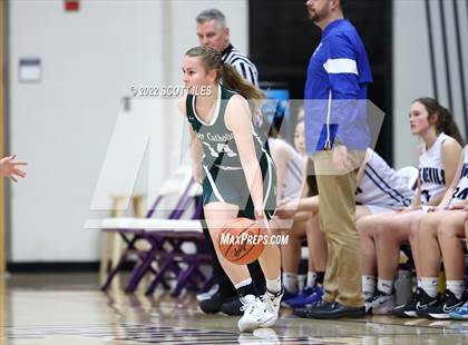 Thumbnail 3 in Fisher Catholic vs. Danville (OHSAA D4 District Final) photogallery.