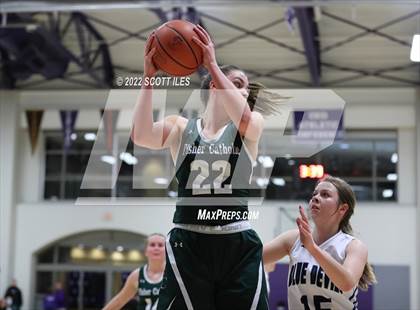 Thumbnail 2 in Fisher Catholic vs. Danville (OHSAA D4 District Final) photogallery.