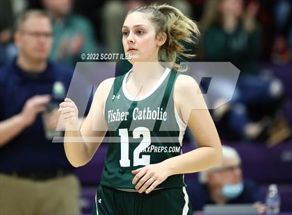 Thumbnail 2 in Fisher Catholic vs. Danville (OHSAA D4 District Final) photogallery.