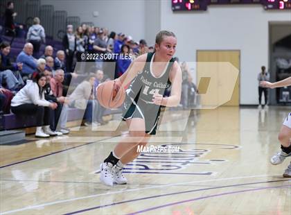 Thumbnail 3 in Fisher Catholic vs. Danville (OHSAA D4 District Final) photogallery.