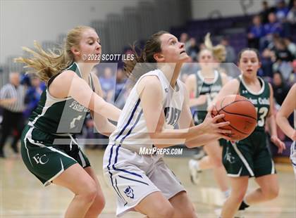 Thumbnail 1 in Fisher Catholic vs. Danville (OHSAA D4 District Final) photogallery.