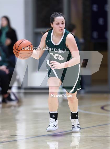 Thumbnail 2 in Fisher Catholic vs. Danville (OHSAA D4 District Final) photogallery.