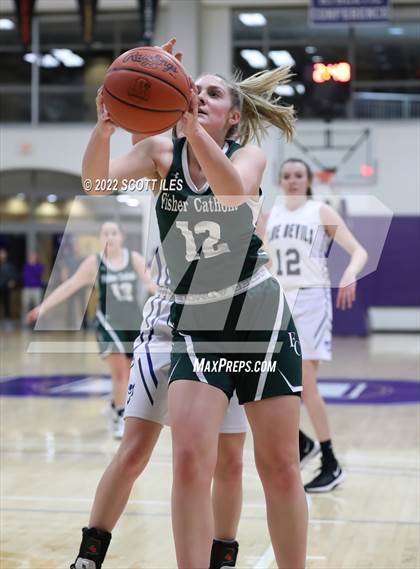Thumbnail 2 in Fisher Catholic vs. Danville (OHSAA D4 District Final) photogallery.