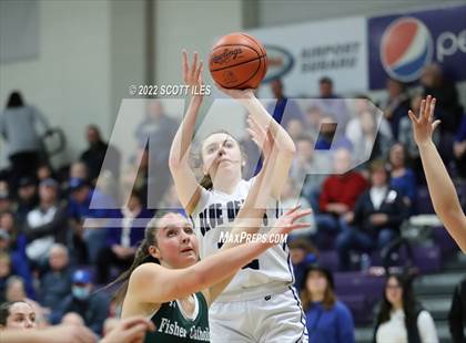 Thumbnail 2 in Fisher Catholic vs. Danville (OHSAA D4 District Final) photogallery.