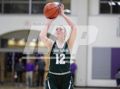 Thumbnail 2 in Fisher Catholic vs. Danville (OHSAA D4 District Final) photogallery.
