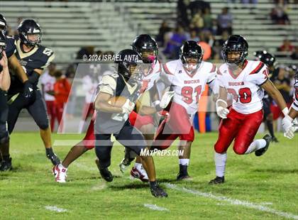 Thumbnail 3 in Hoke County vs Gray's Creek (2024 Football Jamboree) photogallery.