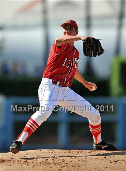 Thumbnail 2 in Woodbridge vs. Beckman (CIF SS D3 Final) photogallery.