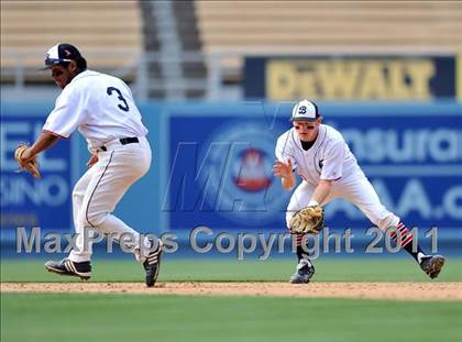 Thumbnail 1 in Woodbridge vs. Beckman (CIF SS D3 Final) photogallery.