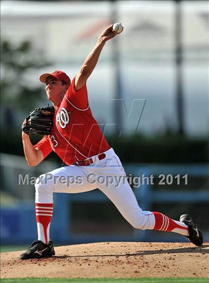 Thumbnail 3 in Woodbridge vs. Beckman (CIF SS D3 Final) photogallery.
