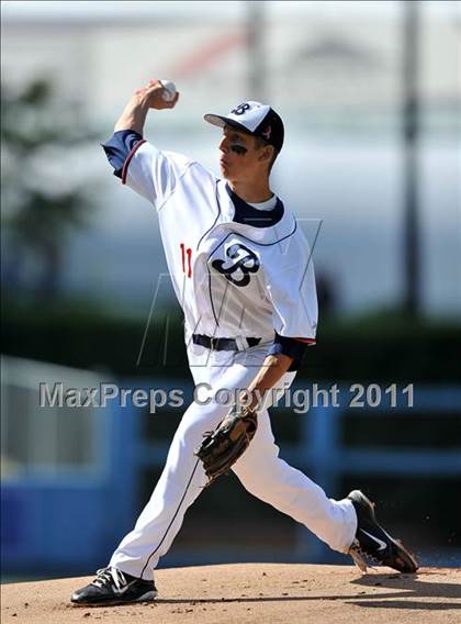 Thumbnail 1 in Woodbridge vs. Beckman (CIF SS D3 Final) photogallery.