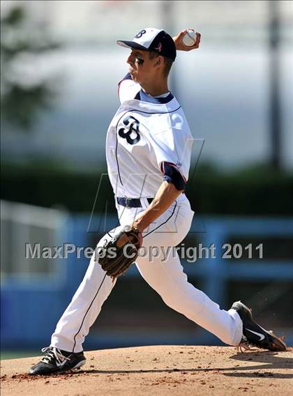 Thumbnail 3 in Woodbridge vs. Beckman (CIF SS D3 Final) photogallery.