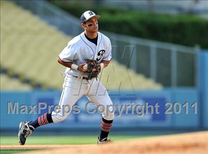 Thumbnail 1 in Woodbridge vs. Beckman (CIF SS D3 Final) photogallery.