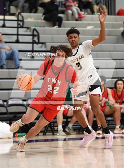 Thumbnail 3 in The Woodlands vs. Mission Bay (The Holiday Classic 2022) photogallery.
