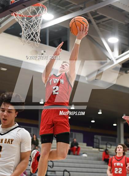 Thumbnail 1 in The Woodlands vs. Mission Bay (The Holiday Classic 2022) photogallery.