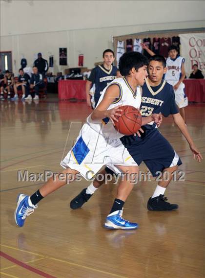 Thumbnail 3 in Brawley vs Desert Hot Springs (MaxPreps Holiday Classic) photogallery.