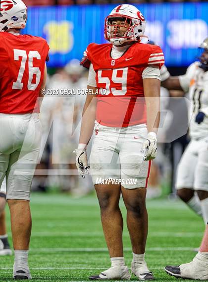 Thumbnail 1 in Thomas County Central vs. Gainesville (GHSA 5A Championship) photogallery.