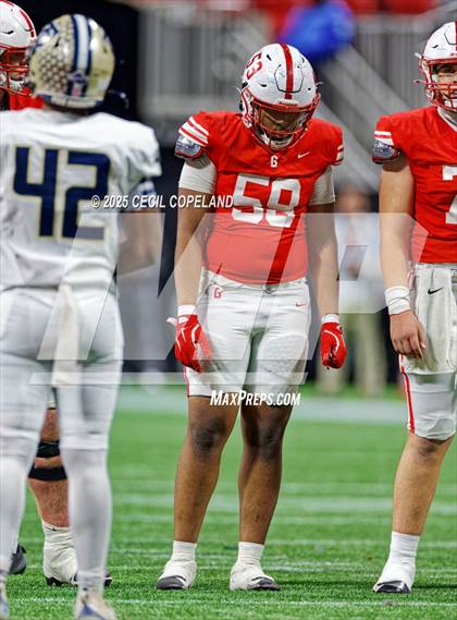 Thumbnail 1 in Thomas County Central vs. Gainesville (GHSA 5A Championship) photogallery.