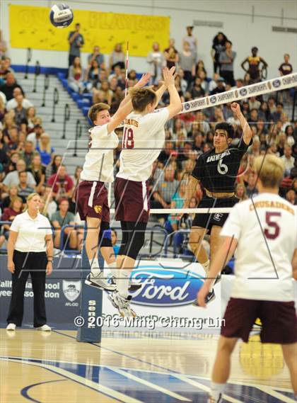 Thumbnail 3 in Cathedral vs. Valley Christian (CIF SS D3 Final) photogallery.
