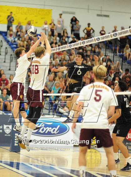Thumbnail 2 in Cathedral vs. Valley Christian (CIF SS D3 Final) photogallery.
