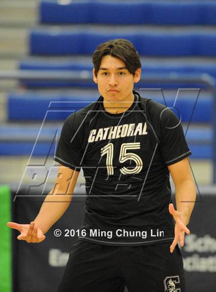 Thumbnail 3 in Cathedral vs. Valley Christian (CIF SS D3 Final) photogallery.