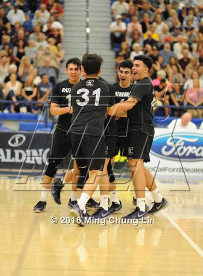 Thumbnail 1 in Cathedral vs. Valley Christian (CIF SS D3 Final) photogallery.
