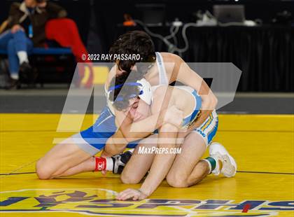 Thumbnail 1 in 2022 NYSPHSAA Wrestling Championships - Finals 102 lbs - 126 lbs photogallery.