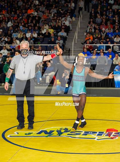 Thumbnail 2 in 2022 NYSPHSAA Wrestling Championships - Finals 102 lbs - 126 lbs photogallery.
