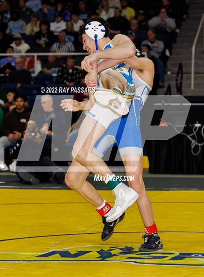 Thumbnail 3 in 2022 NYSPHSAA Wrestling Championships - Finals 102 lbs - 126 lbs photogallery.