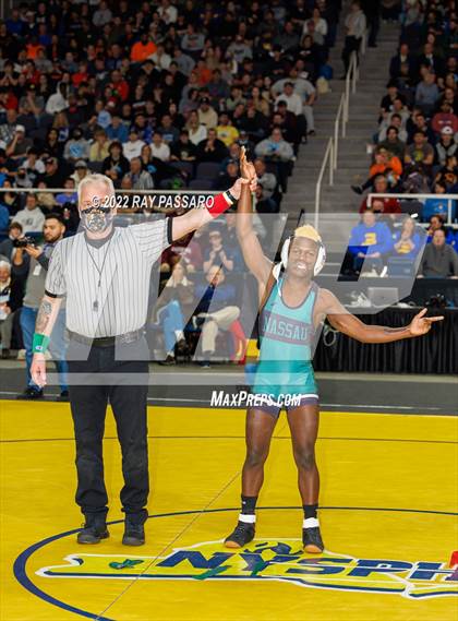Thumbnail 1 in 2022 NYSPHSAA Wrestling Championships - Finals 102 lbs - 126 lbs photogallery.
